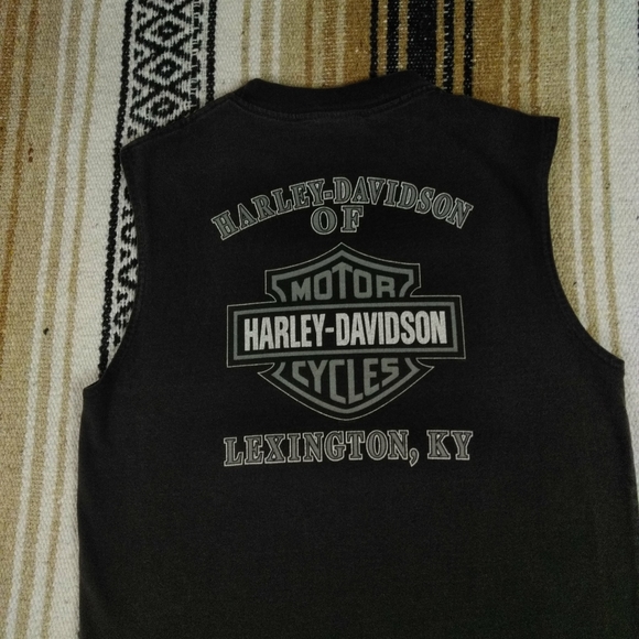 HARLEY DAVIDSON MUSCLE SHIRT TEE MENS LEXINGTON KENTUCKY - Picture 12 of 15